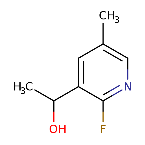 1-(2-Fluoro-5-methylpyridin-3-yl)ethan-1-ol