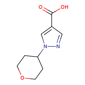 1-(TETRAHYDRO-2H-PYRAN-4-YL)-1H-PYRAZOLE-4-CARBOXYLIC ACID