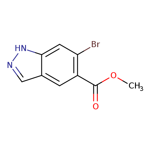 1H-Indazole-5-carboxylic acid, 6-bromo-, methyl ester