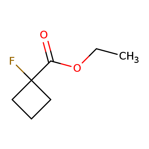 Cyclobutanecarboxylic acid, 1-fluoro-, ethyl ester (6CI,8CI,9CI)