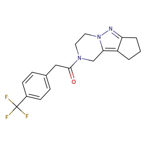 1-{7,8,11-triazatricyclo[6.4.0.0^{2,6}]dodeca-1,6-dien-11-yl}-2-[4-(trifluoromethyl)phenyl]ethan-1-one