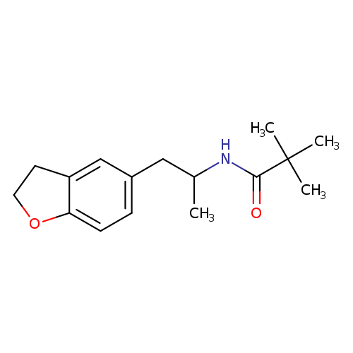 N-[1-(2,3-dihydro-1-benzofuran-5-yl)propan-2-yl]-2,2-dimethylpropanamide