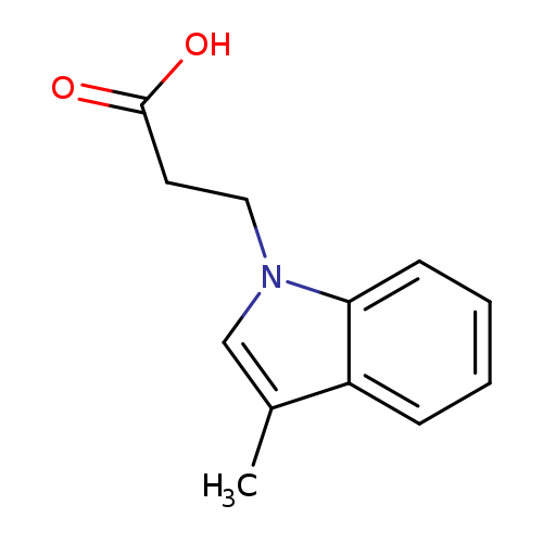 3-(3-Methyl-1h-indol-1-yl)propanoic acid