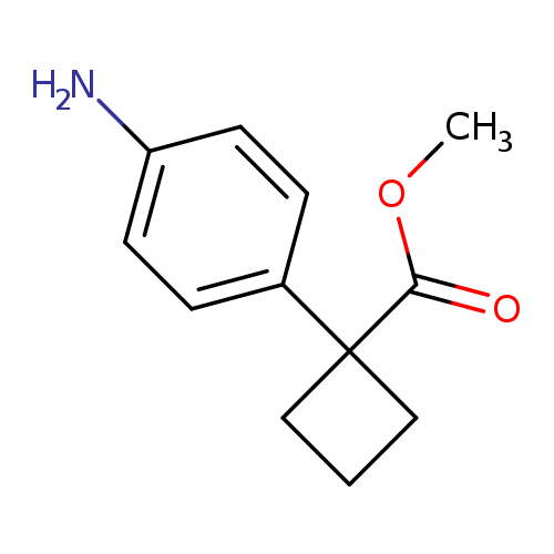 methyl 1-(4-aminophenyl)cyclobutane-1-carboxylate