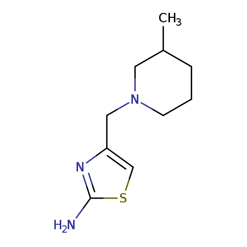 4-[(3-Methylpiperidin-1-yl)methyl]-1,3-thiazol-2-amine
