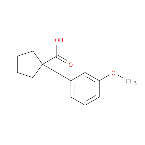 1-(3-Methoxyphenyl)cyclopentane-1-carboxylic acid