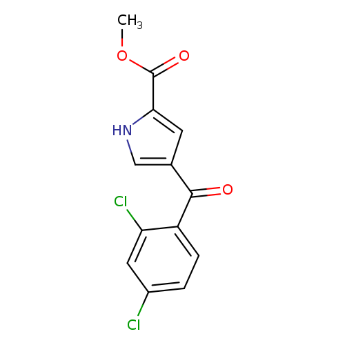 methyl 4-(2,4-dichlorobenzoyl)-1H-pyrrole-2-carboxylate