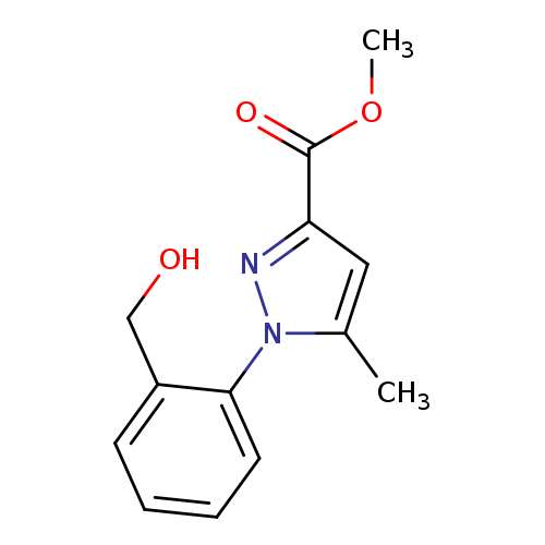 Methyl 1-(2-(hydroxymethyl)phenyl)-5-methyl-1H-pyrazole-3-carboxylate
