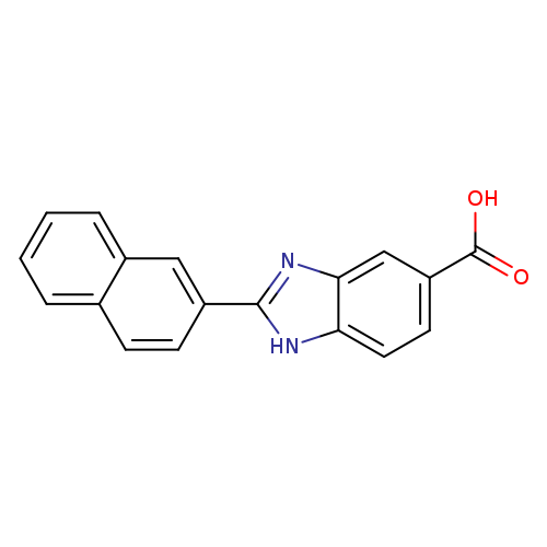 2-(naphthalen-2-yl)-1H-1,3-benzodiazole-5-carboxylic acid