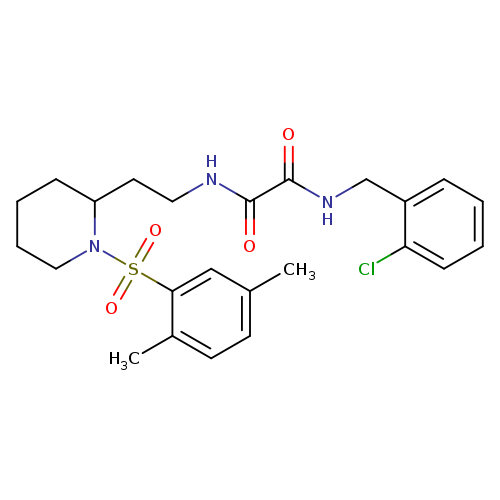 N'-[(2-chlorophenyl)methyl]-N-{2-[1-(2,5-dimethylbenzenesulfonyl)piperidin-2-yl]ethyl}ethanediamide