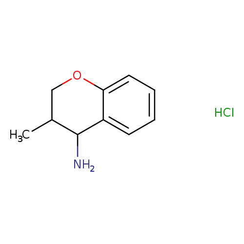 3-methyl-3,4-dihydro-2H-1-benzopyran-4-amine hydrochloride