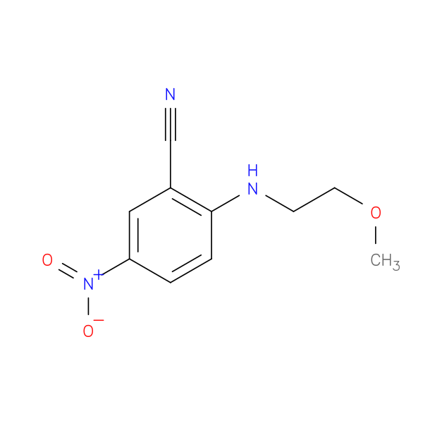 2-[(2-Methoxyethyl)amino]-5-nitrobenzonitrile