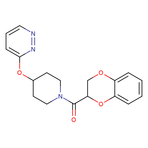 3-{[1-(2,3-dihydro-1,4-benzodioxine-2-carbonyl)piperidin-4-yl]oxy}pyridazine