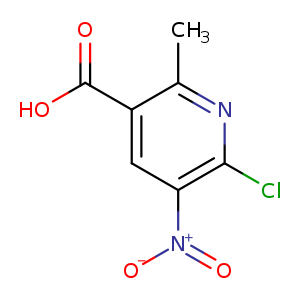 6-Chloro-2-methyl-5-nitropyridine-3-carboxylic acid