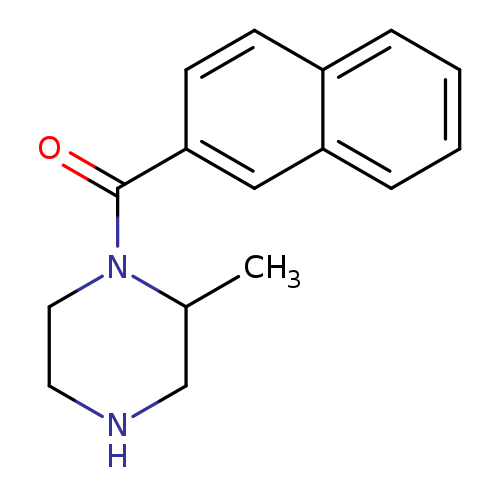 2-methyl-1-(naphthalene-2-carbonyl)piperazine