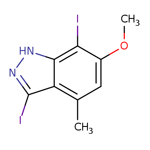 3,7-Diiodo-6-methoxy-4-methyl-1h-indazole