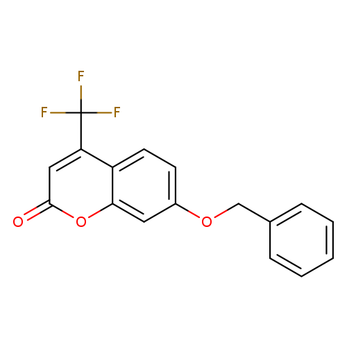 2H-1-Benzopyran-2-one, 7-(phenylmethoxy)-4-(trifluoromethyl)-