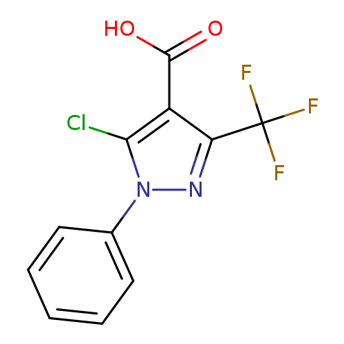 1H-Pyrazole-4-carboxylic acid, 5-chloro-1-phenyl-3-(trifluoroMethyl)-
