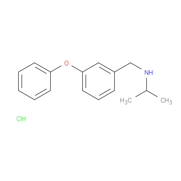 [(3-phenoxyphenyl)methyl](propan-2-yl)amine hydrochloride