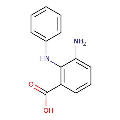Benzoic acid, 3-amino-2-(phenylamino)-