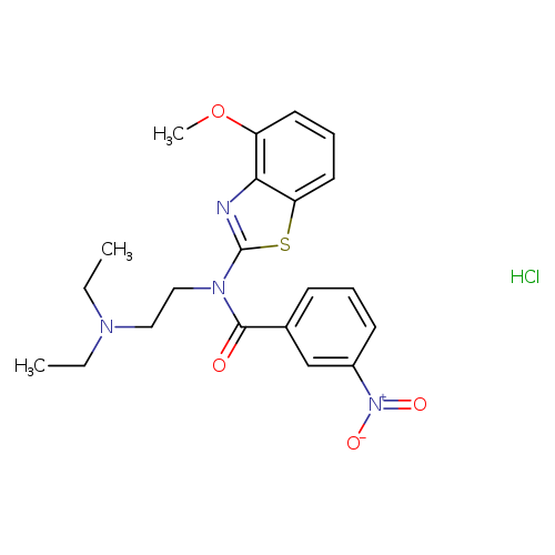 N-[2-(diethylamino)ethyl]-N-(4-methoxy-1,3-benzothiazol-2-yl)-3-nitrobenzamide hydrochloride