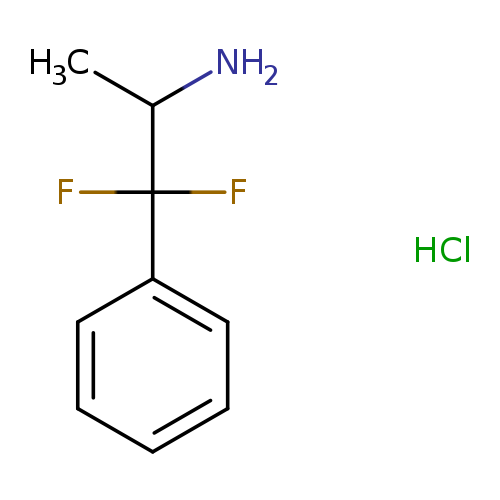 1,1-difluoro-1-phenylpropan-2-amine hydrochloride