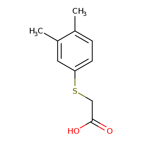 2-[(3,4-dimethylphenyl)sulfanyl]acetic acid