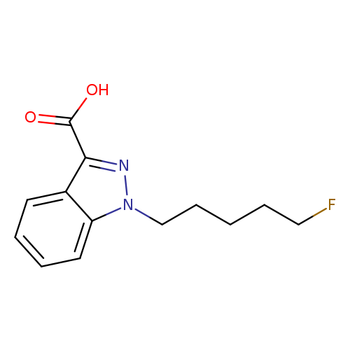 1-(5-fluoropentyl)-1H-indazole-3-carboxylic acid