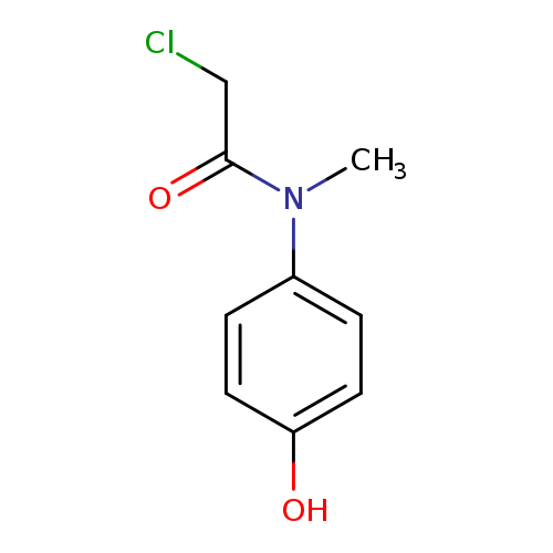 2-chloro-N-(4-hydroxyphenyl)-N-methylacetamide