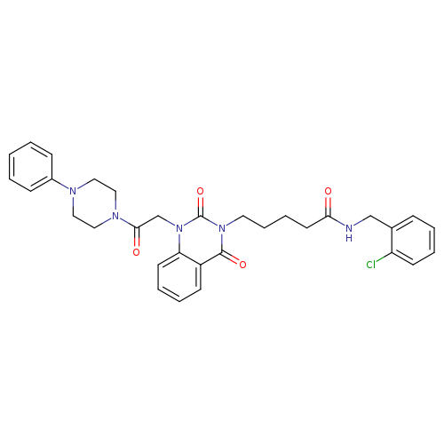N-[(2-chlorophenyl)methyl]-5-{2,4-dioxo-1-[2-oxo-2-(4-phenylpiperazin-1-yl)ethyl]-1,2,3,4-tetrahydroquinazolin-3-yl}pentanamide