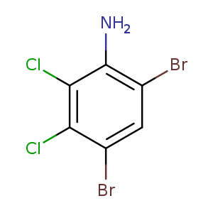 Benzenamine, 4,6-dibromo-2,3-dichloro-