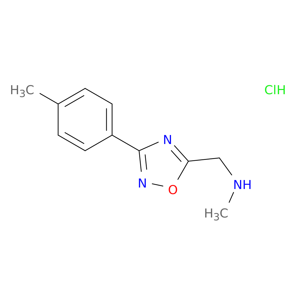 methyl({[3-(4-methylphenyl)-1,2,4-oxadiazol-5-yl]methyl})amine hydrochloride