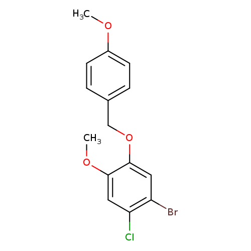 1-Bromo-2-chloro-4-methoxy-5-[(4-methoxybenzyl)oxy]benzene