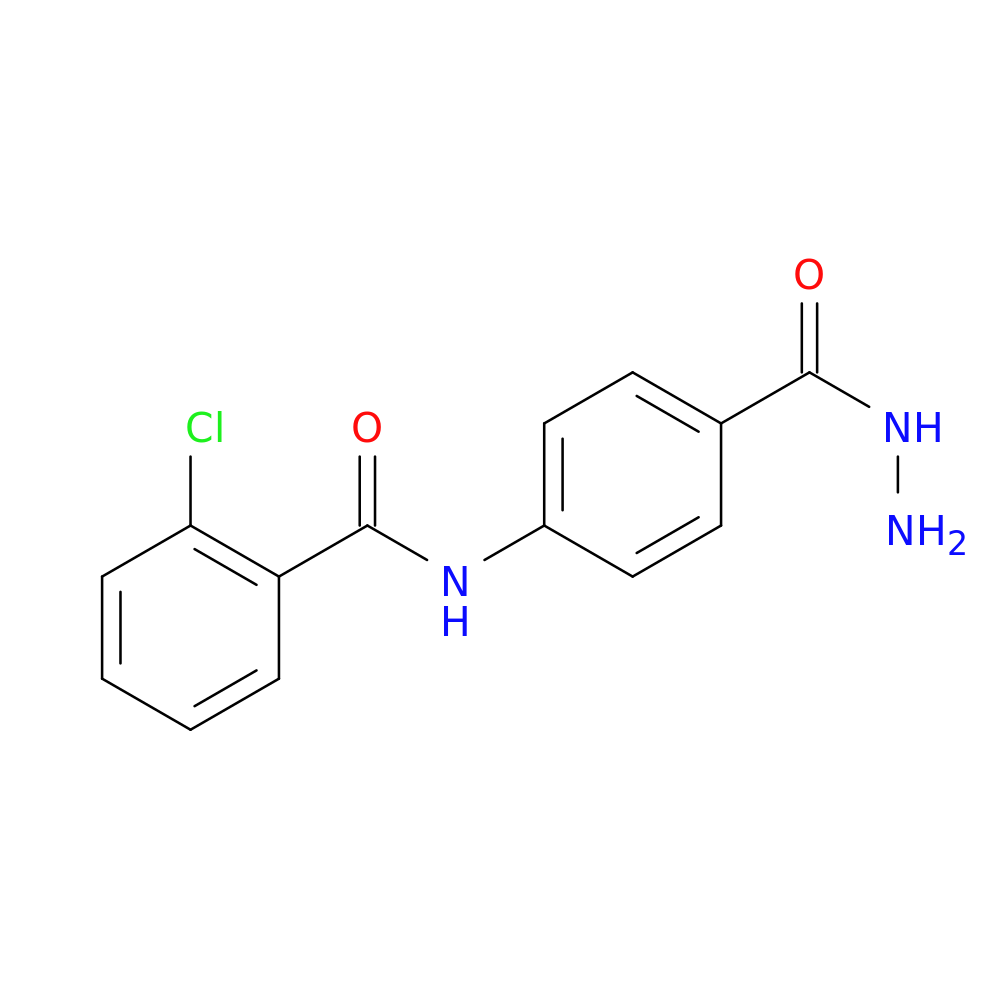 2-Chloro-n-[4-(hydrazinocarbonyl)phenyl]benzamide