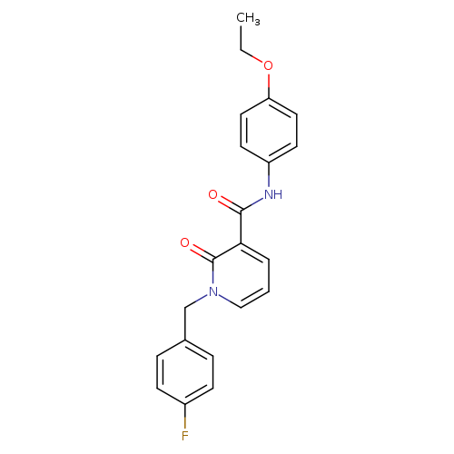 N-(4-ethoxyphenyl)-1-[(4-fluorophenyl)methyl]-2-oxo-1,2-dihydropyridine-3-carboxamide