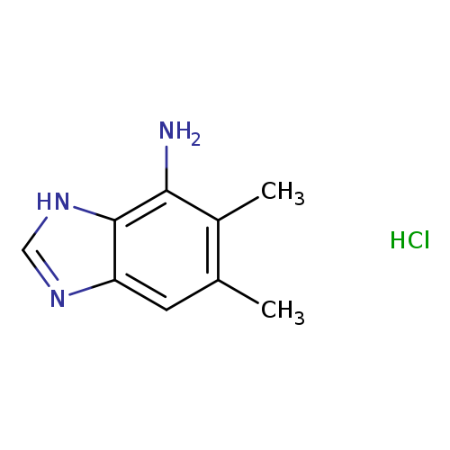 5,6-Dimethyl-1h-benzimidazol-7-amine hydrochloride