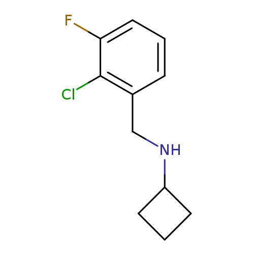 N-[(2-Chloro-3-fluorophenyl)methyl]cyclobutanamine