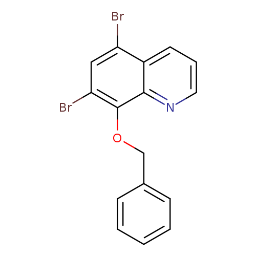 5,7-Dibromo-8-benzyloxyquinoline