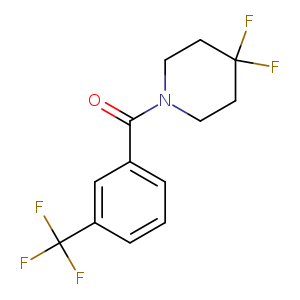 4,4-difluoro-1-[3-(trifluoromethyl)benzoyl]piperidine