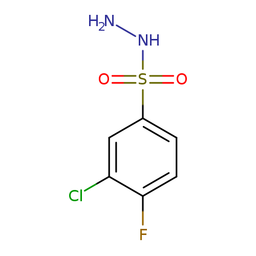 3-Chloro-4-fluorobenzenesulfonohydrazide