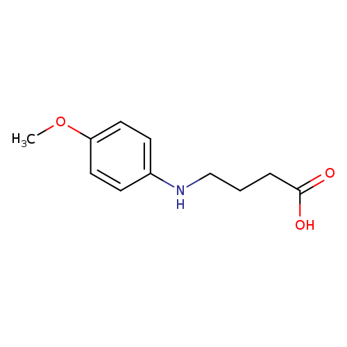 4-[(4-methoxyphenyl)amino]butanoic acid