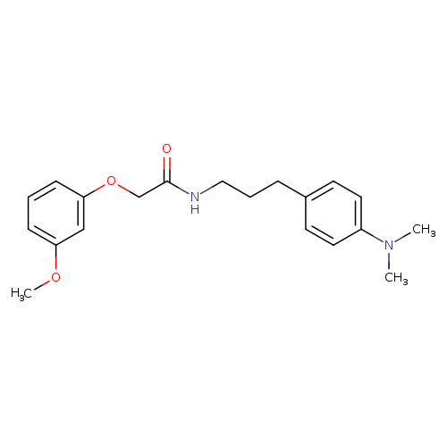 N-{3-[4-(dimethylamino)phenyl]propyl}-2-(3-methoxyphenoxy)acetamide