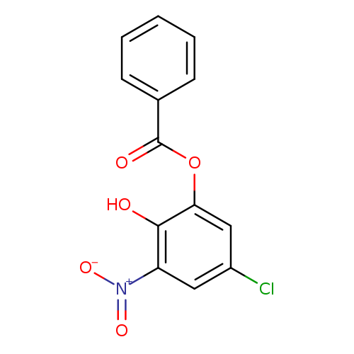 5-Chloro-2-hydroxy-3-nitrophenyl benzenecarboxylate