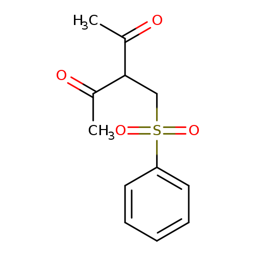 3-[(benzenesulfonyl)methyl]pentane-2,4-dione