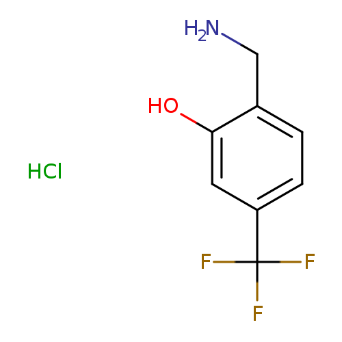2-(aminomethyl)-5-(trifluoromethyl)phenol hydrochloride