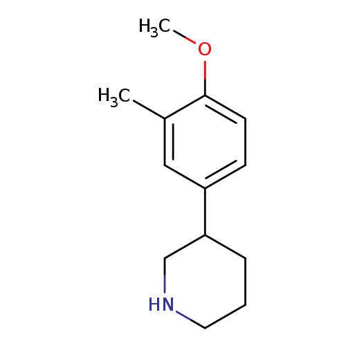 3-(4-methoxy-3-methylphenyl)piperidine