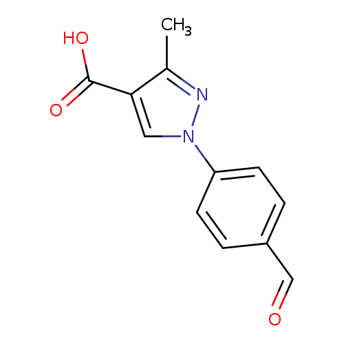 1-(4-formylphenyl)-3-methyl-1H-pyrazole-4-carboxylicacid