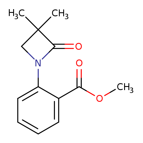 Methyl 2-(3,3-dimethyl-2-oxo-1-azetanyl)benzenecarboxylate