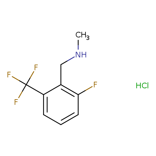 {[2-fluoro-6-(trifluoromethyl)phenyl]methyl}(methyl)amine hydrochloride