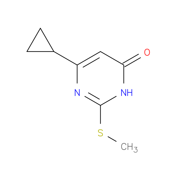 6-Cyclopropyl-2-(methylthio)pyrimidin-4(3H)-one